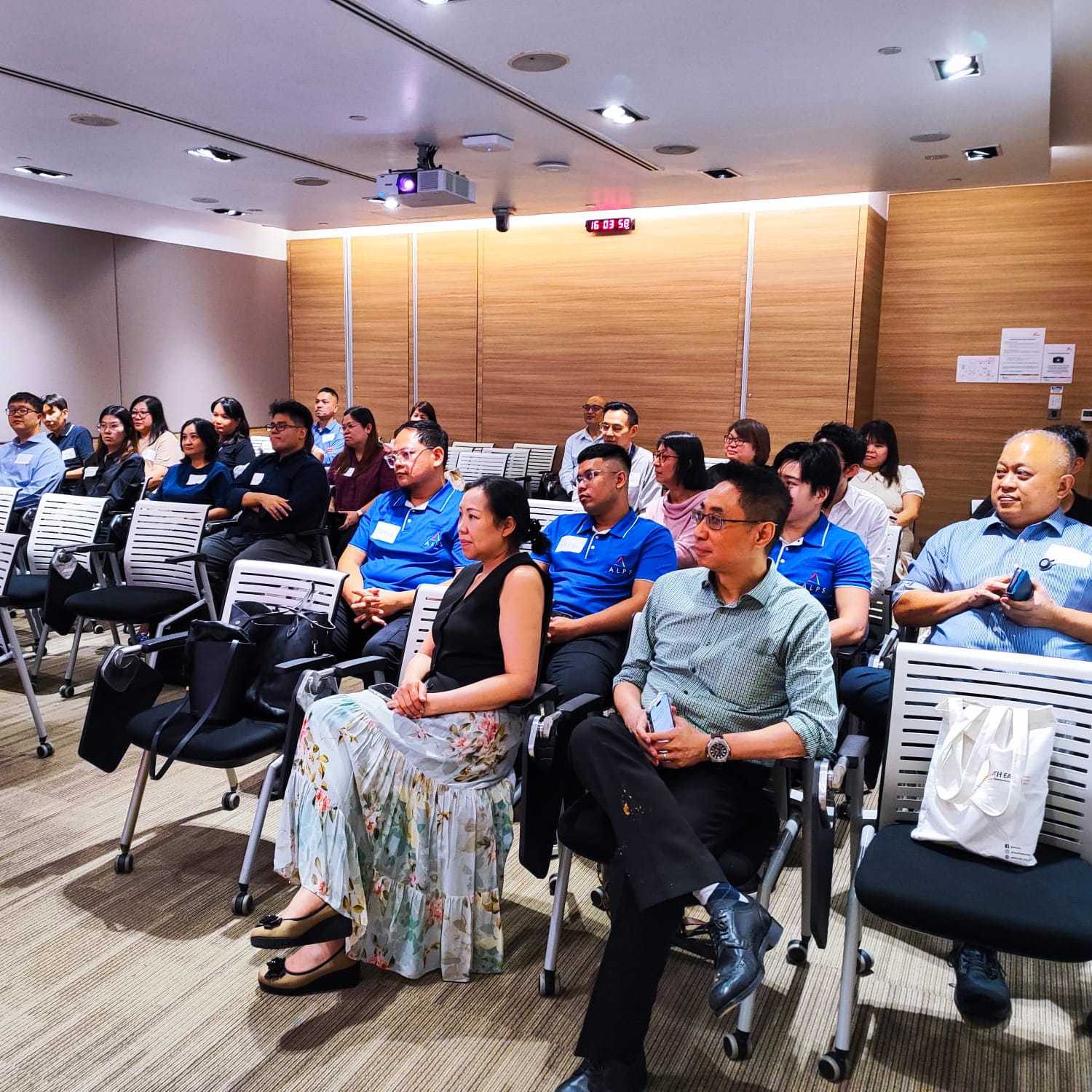 Photo of ALPS promotees attending the November 2025 Promotion Tea Ceremony